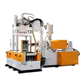 Máquina de moldagem por injeção de deslizamento duplo horizontal